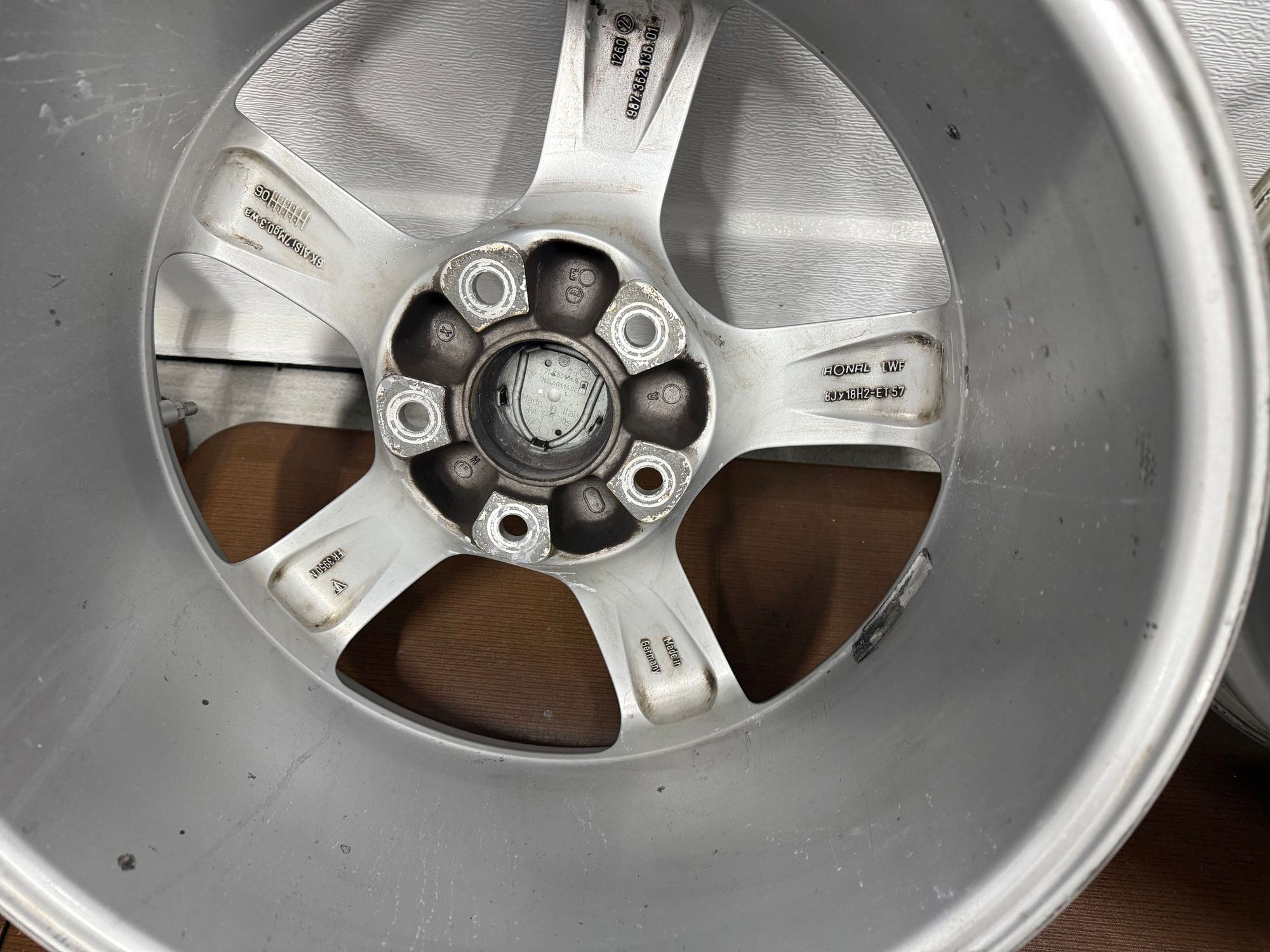 Wheels and Tires/Axles - Cayman 987 S wheels - Used - -1 to 2027  All Models - Downingtown, PA 19335, United States