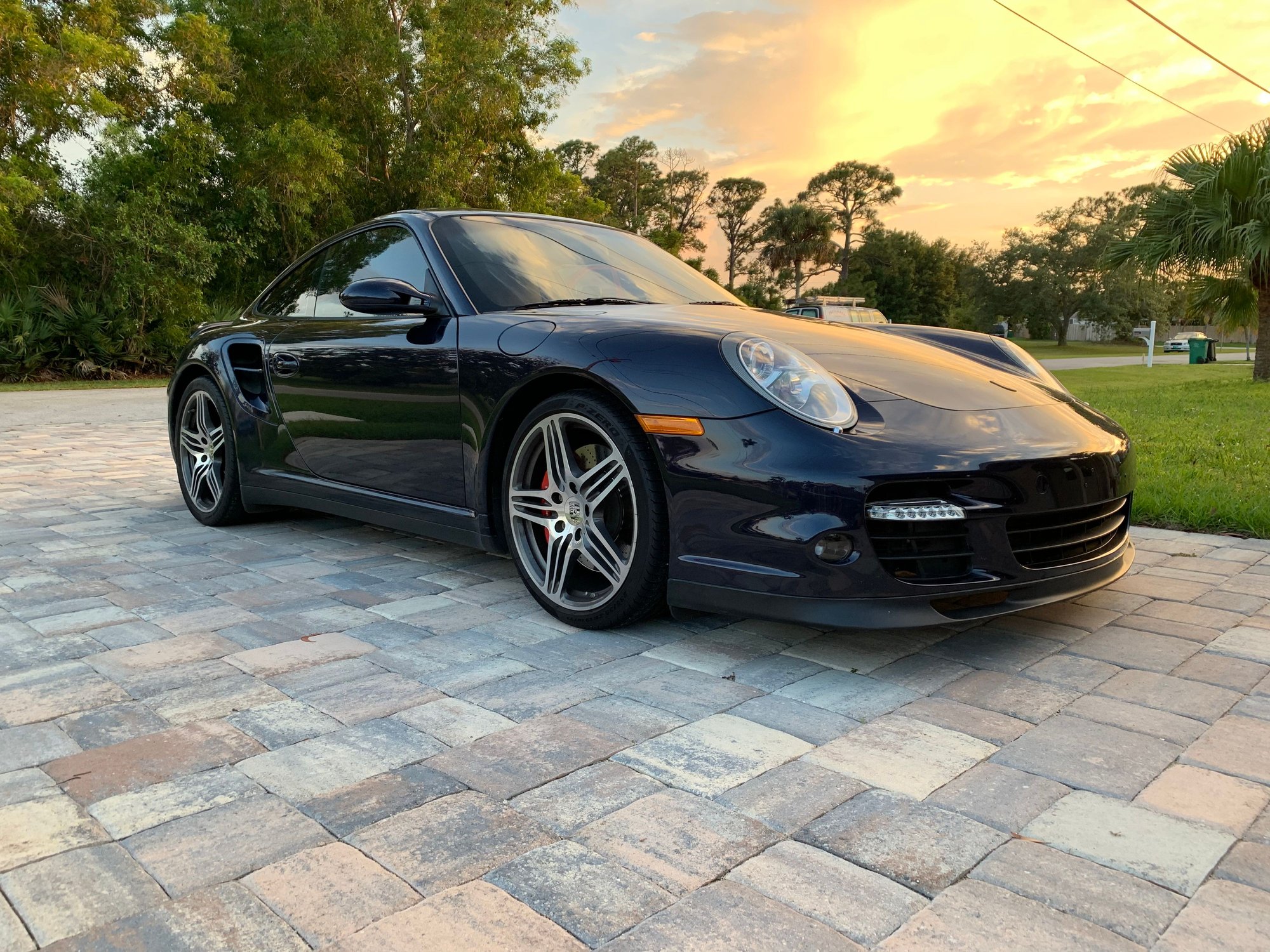 2009 Porsche 911 - 2009 PORSCHE 911 TURBO AWD - Used - VIN WP0AD29989S766405 - 32,000 Miles - 6 cyl - AWD - Automatic - Coupe - Blue - Port St Lucie, FL 34983, United States