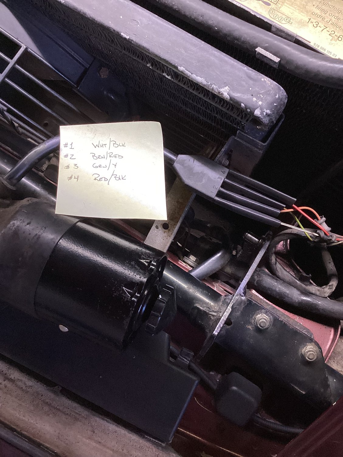 Reconnected wires to test. Nothing. Lights don�t come on, motor does nothing