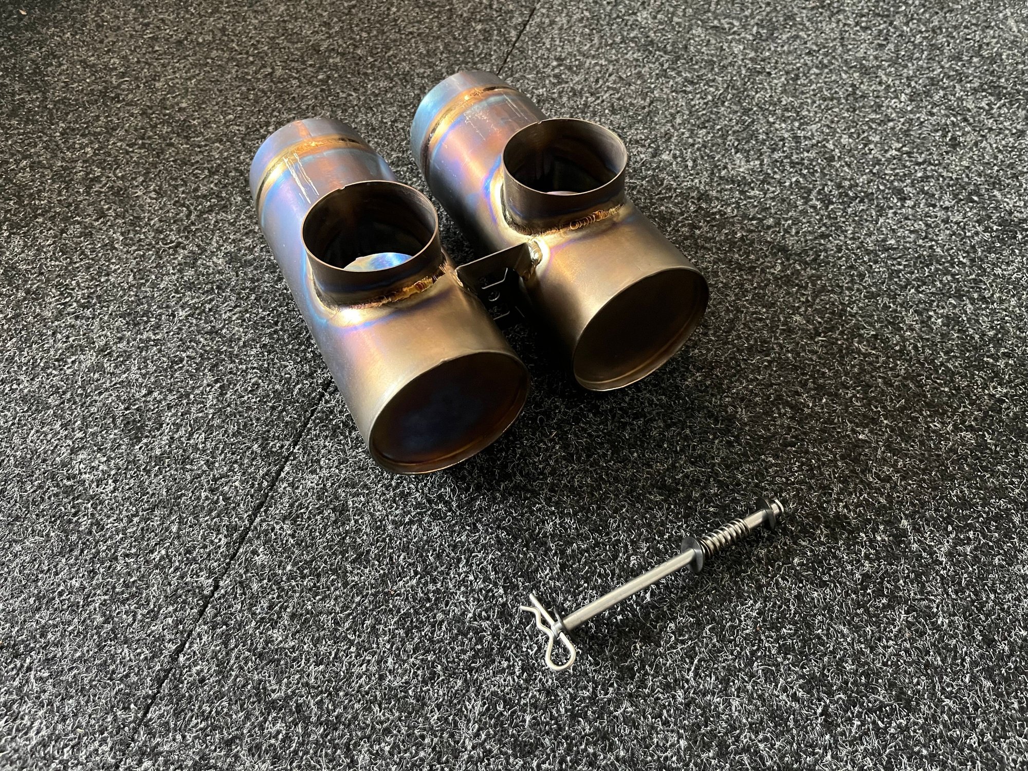 Engine - Exhaust - Quiet tips for Dundon Motorsports titanium muffler (free shipping!) - Used - 0  All Models - Seattle, WA 98112, United States