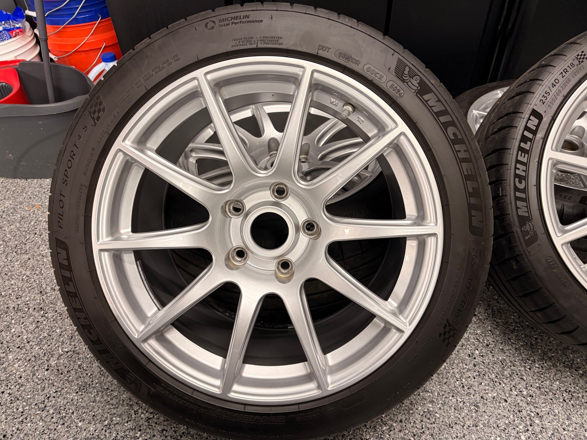 Wheels and Tires/Axles - Apex SM-10 18" Race Silver - 987.1/987.2 Fitment - Used - Nashville, TN 37216, United States
