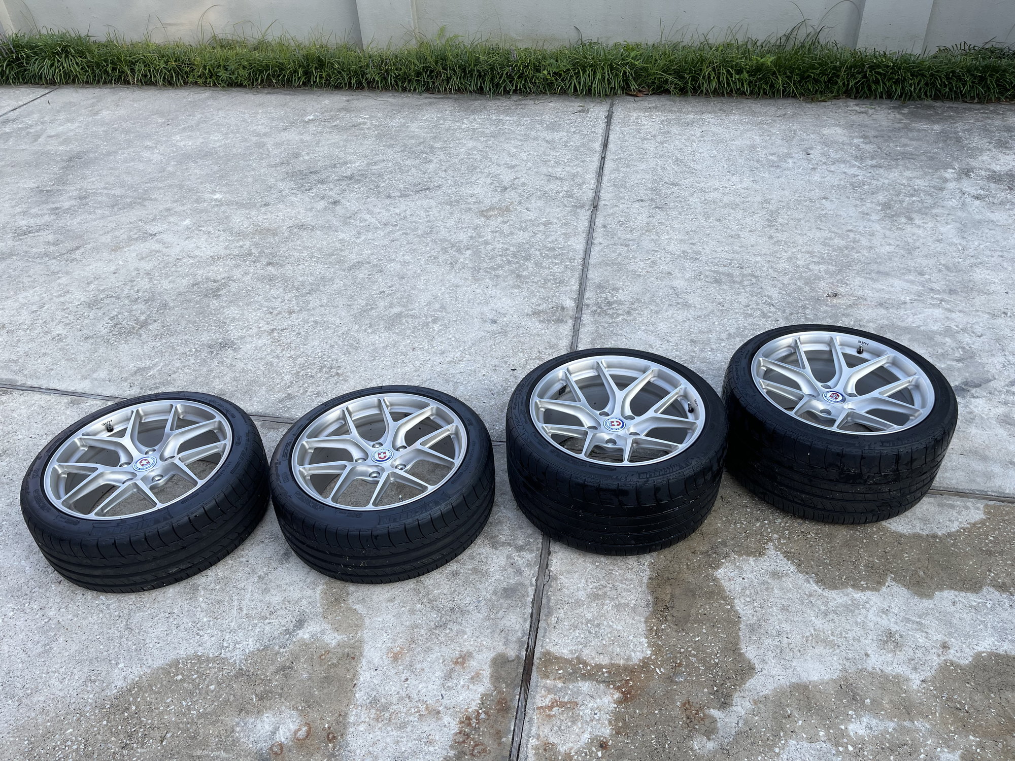Wheels and Tires/Axles - 18" HRE R101 ultralight weight wheels w/Michelin PS2 tires - Used - 1995 to 1998 Porsche 911 - 2001 to 2005 Porsche 911 - Mobile, AL AL, United States