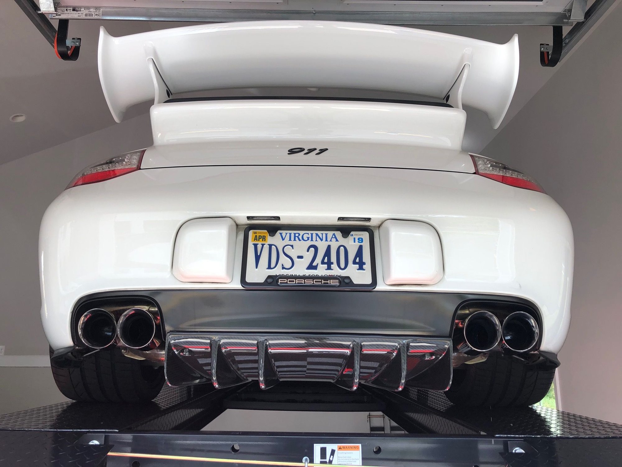 FS Werks1 Rear Carbon Fiber Diffuser = 997.2 Rennlist Porsche