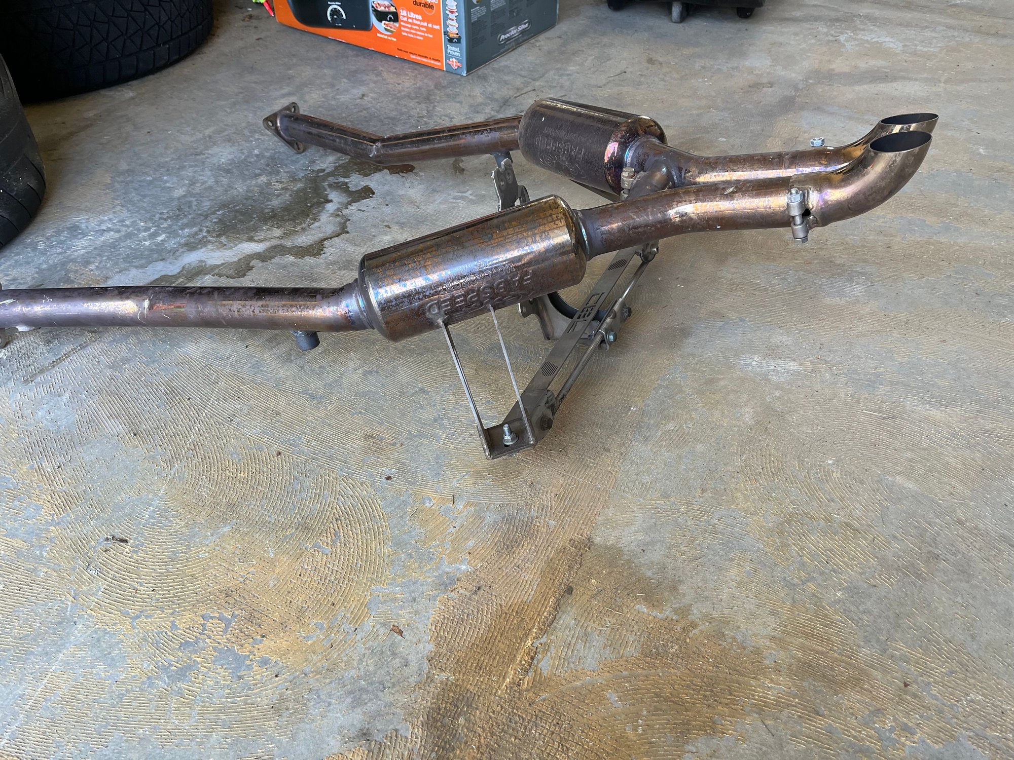 Engine - Exhaust - 986 Fabspeed race exhaust - Used - 1998 to 2004 Porsche Boxster - Jefferson City, MO 65109, United States