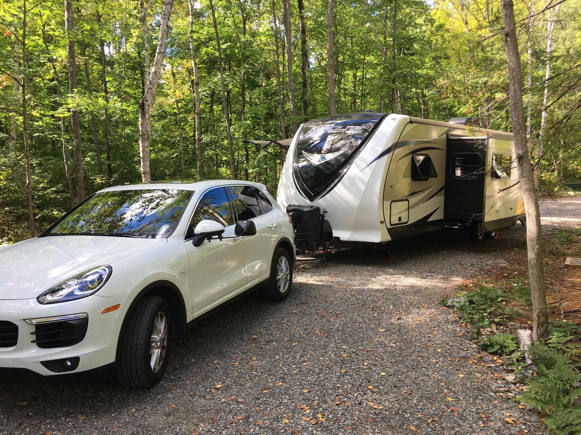 Towing An Airstream Rennlist Porsche Discussion Forums Using A 2016 Sel Which Has The Same Tow Rating We Did Over 1000 Miles With This 6200lb Travel Trailer I Used Propride 3p Hitch System Is Sway