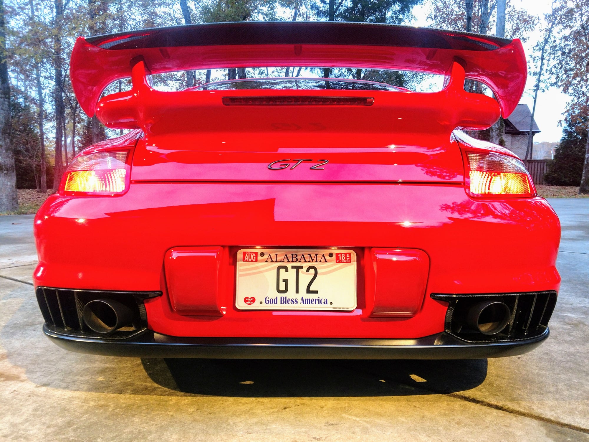 2008 Porsche GT2 - 2008 Porsche 911 GT2 - Used - VIN WP0AD29938S796250 - 16,216 Miles - 6 cyl - 2WD - Manual - Coupe - Red - New Market, AL 35761, United States