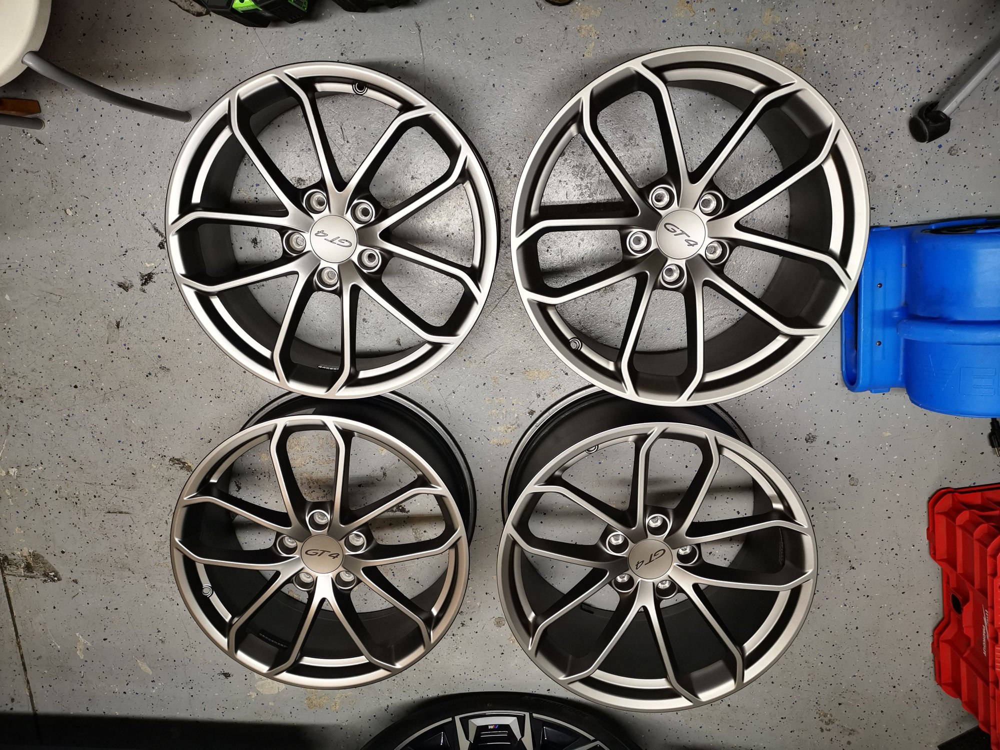 Wheels and Tires/Axles - Porsche Cayman Wheels 718 GT4 Genuine OEM 20 inch Boxster 2022 Set - Used - 2016 to 2022 Porsche Cayman GT4 - Walnut, CA 91789, United States