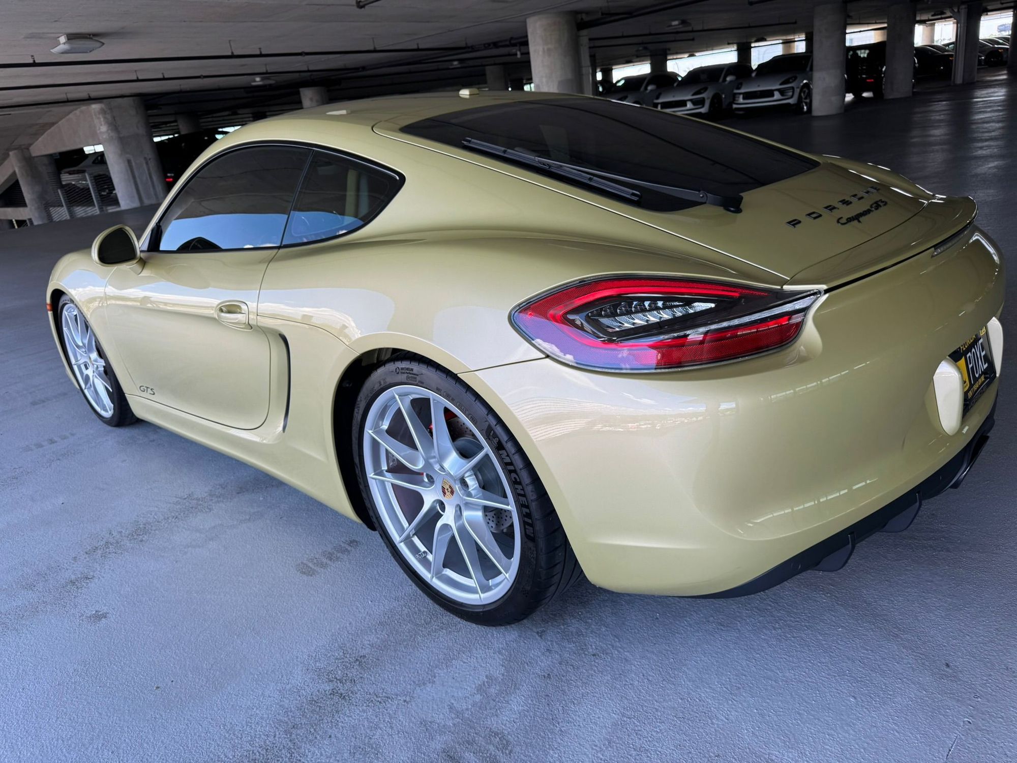 2015 Porsche Cayman - 2015 Cayman GTS Lime Gold Metallic - Used - VIN WP0AB2A80FK184139 - 3,289 Miles - 6 cyl - 2WD - Manual - Coupe - Gold - Orlando, FL 32811, United States