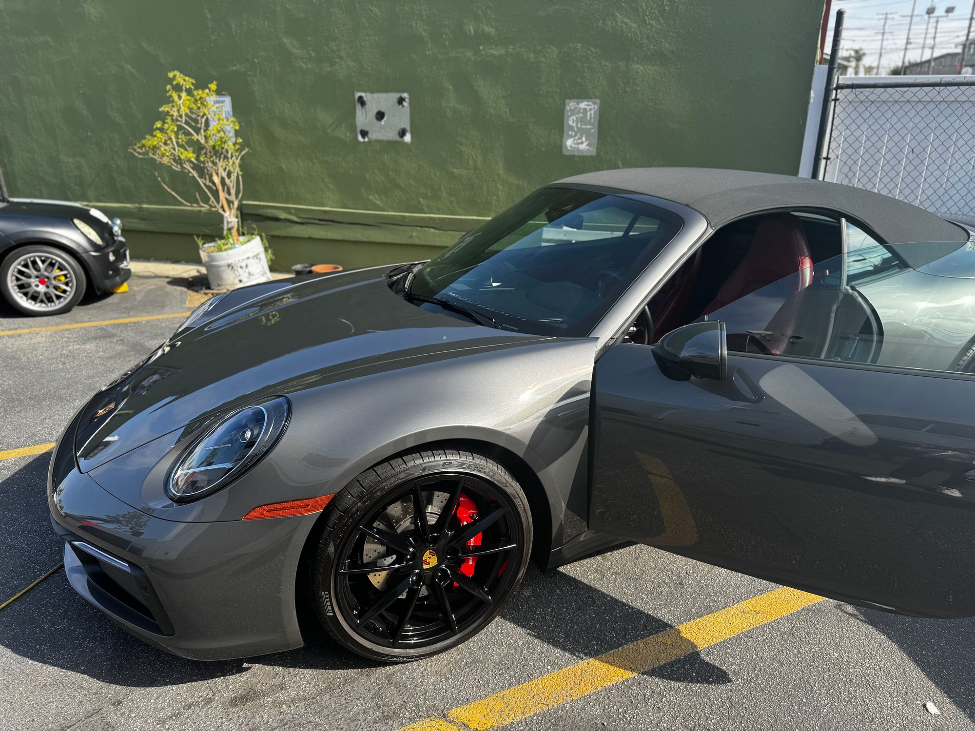 2021 Porsche 911 - 2021 992 Carrera S Cab -- 1 owner, 12k miles, Bordeaux Red interior -- NEW PRICE - Used - VIN WP0CB2A96MS248537 - 12,843 Miles - 6 cyl - 2WD - Automatic - Convertible - Gray - Hawthorne, CA 90250, United States