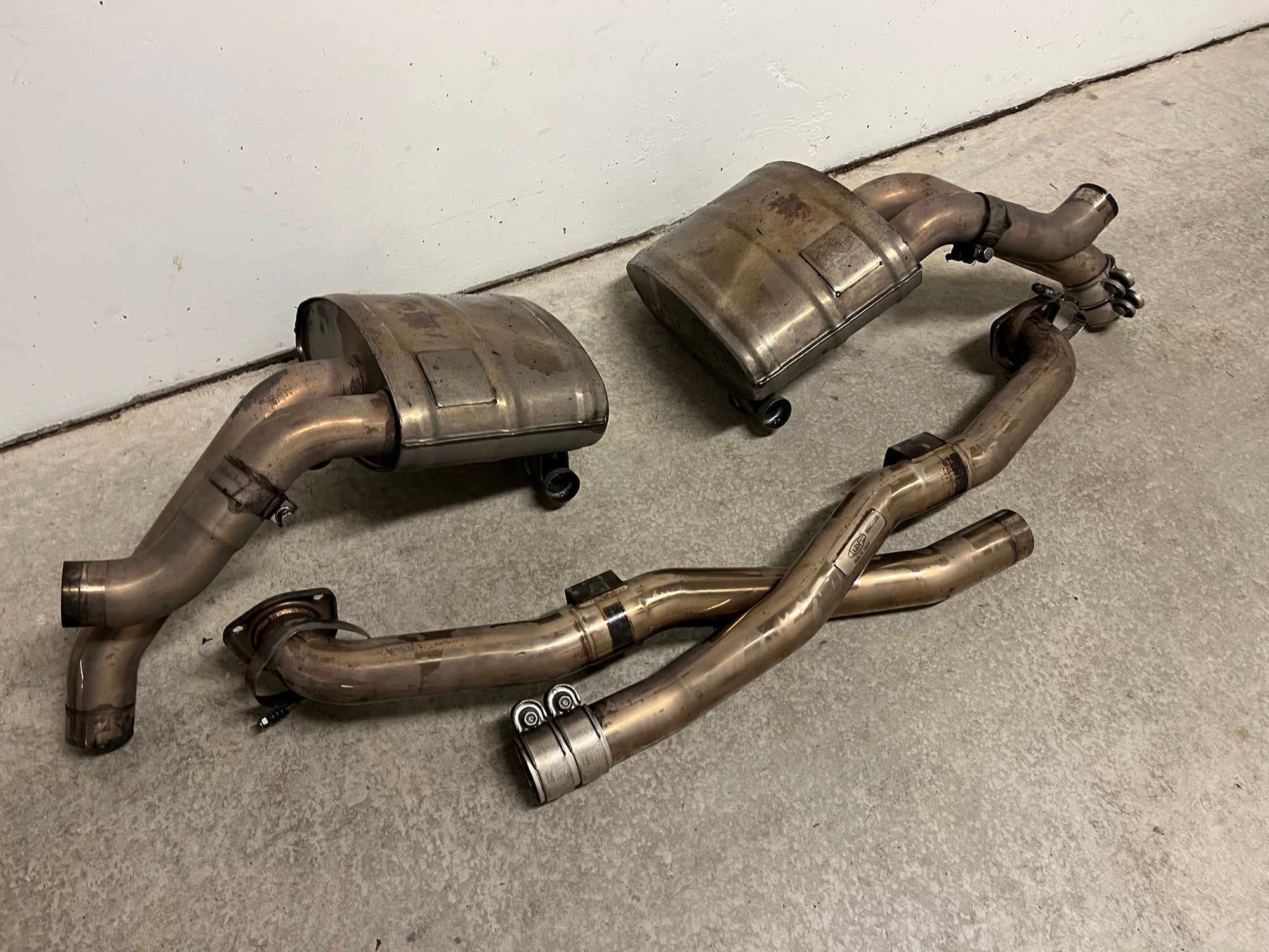 Engine - Exhaust - Tubi Style Exhaust System 997.2 for Carrera S - Used - 2009 to 2012 Porsche 911 - Vancouver, BC V6J1T5, Canada