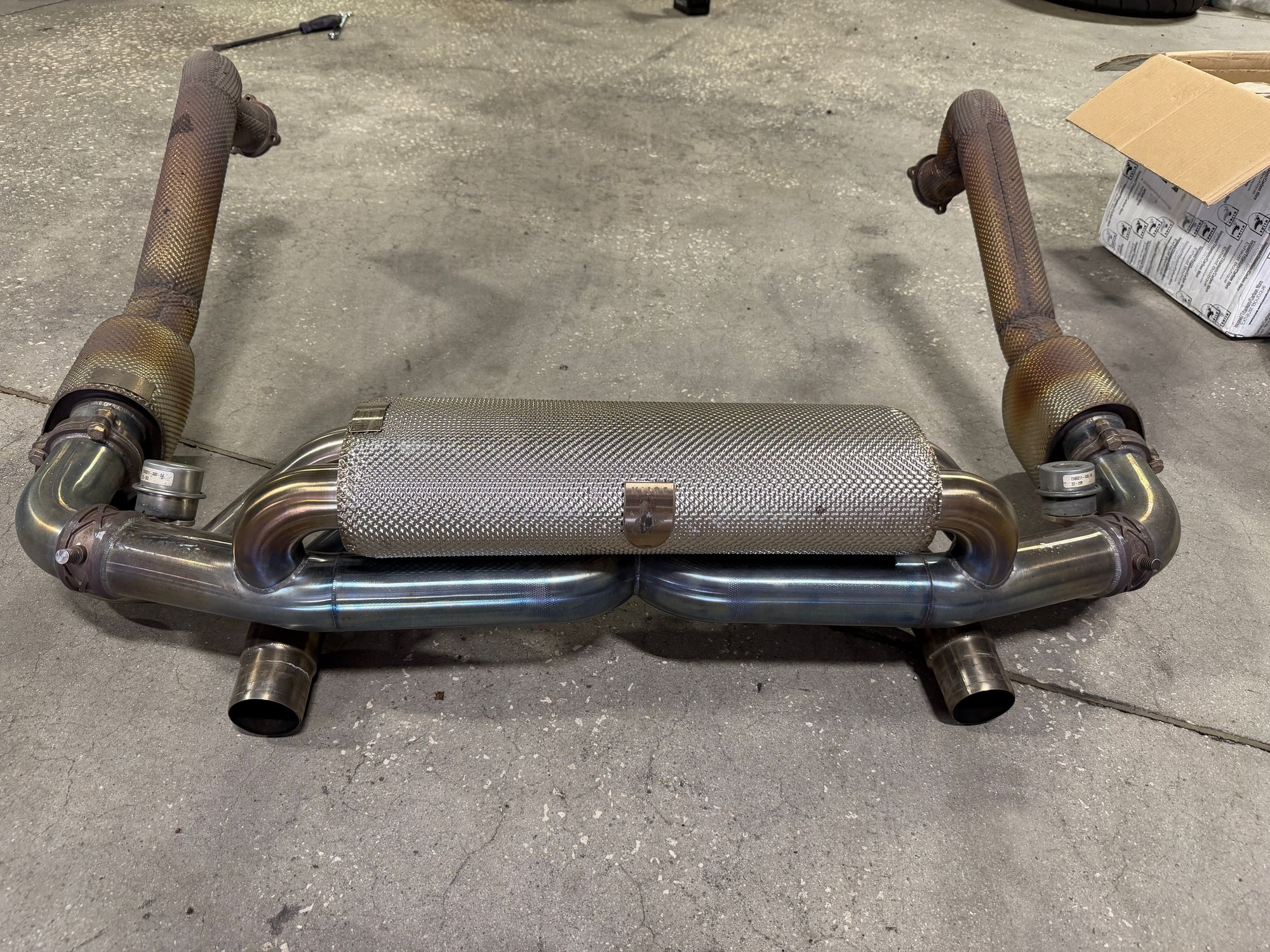 Engine - Exhaust - Kline Inconel w/ heat shields for 718 GT4 or GTS 4.0 - Used - All Years  All Models - Charleston, SC 29401, United States