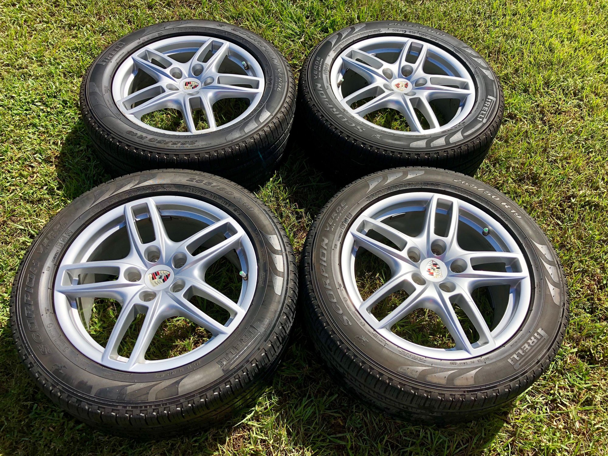 Wheels and Tires/Axles - 2011 Cayenne Turbo 19" wheels and Tires - Used - 2006 to 2015 Porsche Cayenne - Estero, FL 33928, United States