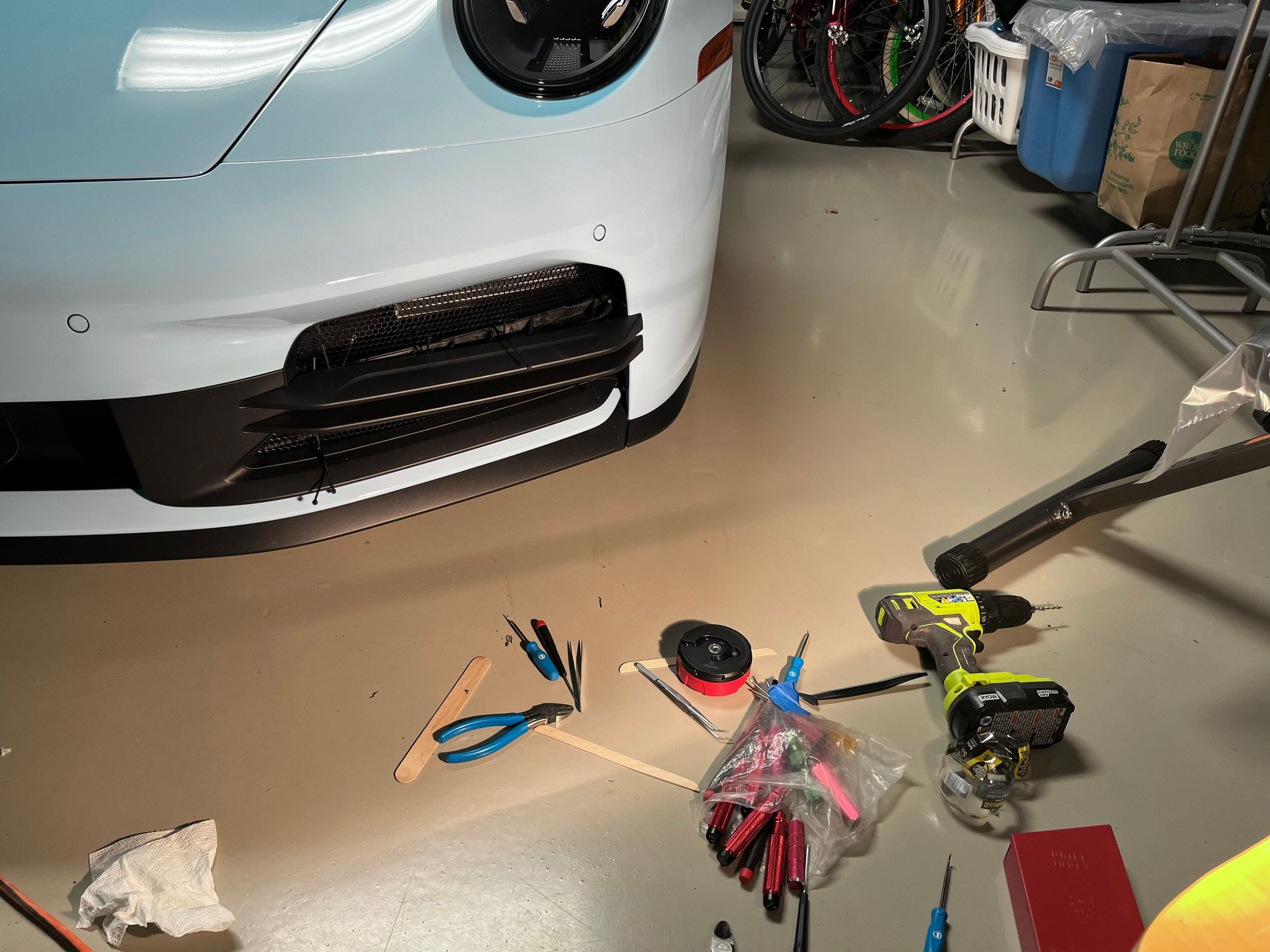 Small tools needed for this project� drill, several picks, several tweezers, side cutters needle pliers.  