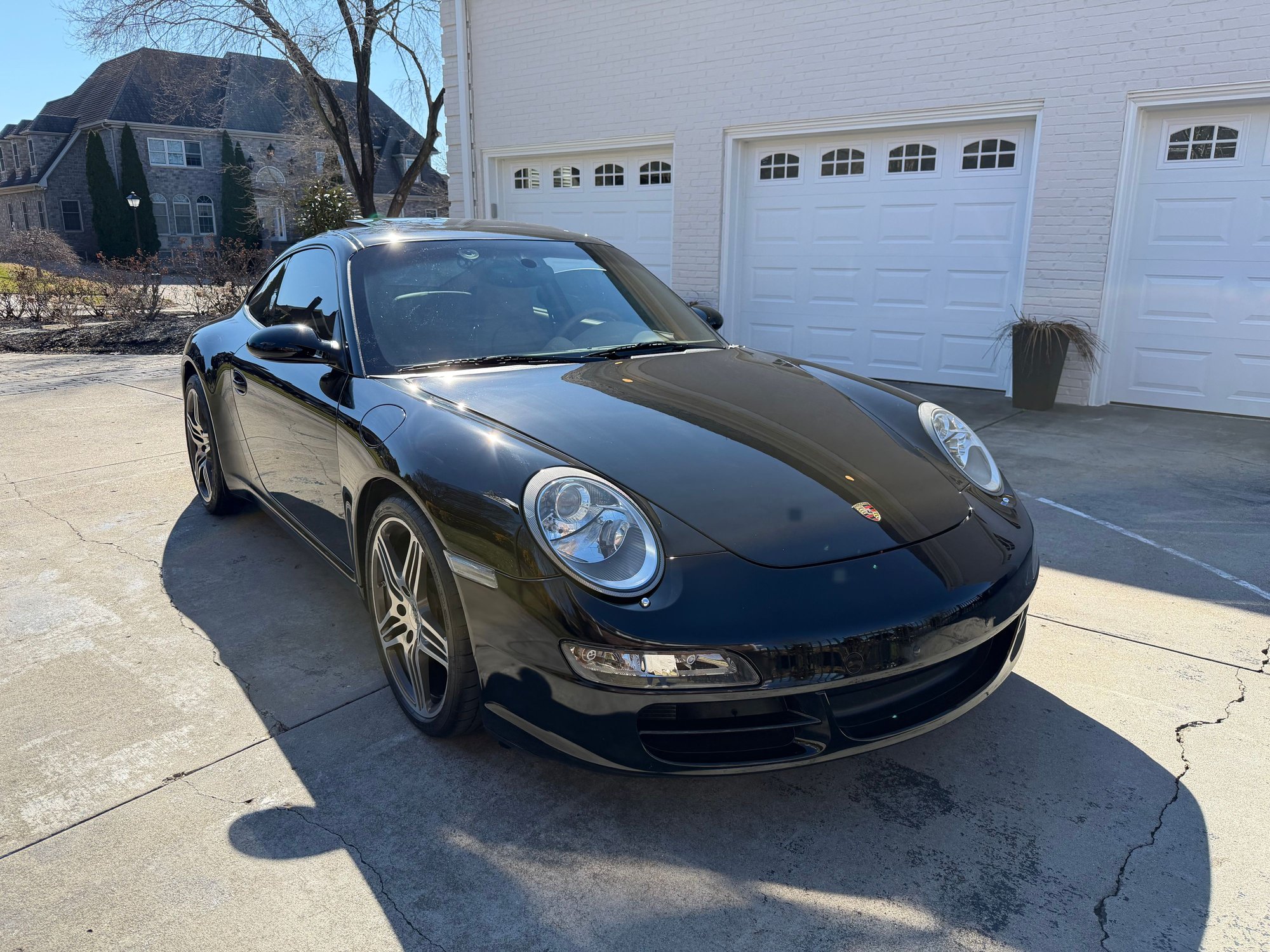 2008 Porsche 911 - 2008 Porsche 911 Carrera. 41k mis. Black w tan, manual transmission, coupe - Used - Louisville, KY 40245, United States