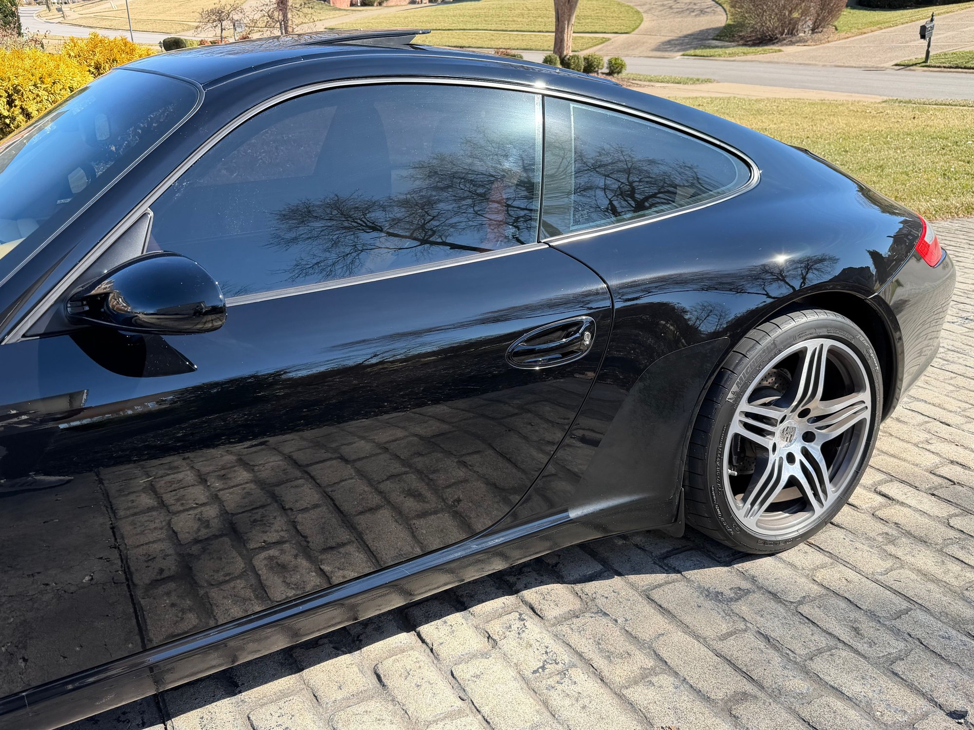 2008 Porsche 911 - 2008 Porsche 911 Carrera. 41k mis. Black w tan, manual transmission, coupe - Used - Louisville, KY 40245, United States