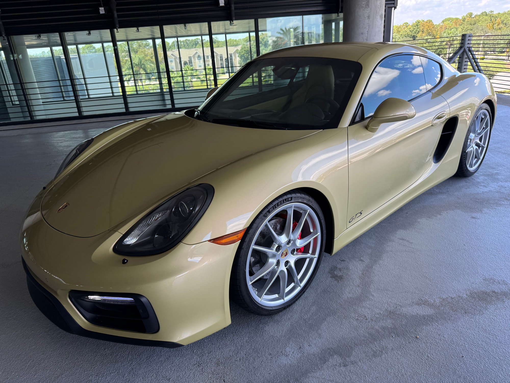 2015 Porsche Cayman - 2015 Cayman GTS Lime Gold Metallic - Used - VIN WP0AB2A80FK184139 - 3,289 Miles - 6 cyl - 2WD - Manual - Coupe - Gold - Orlando, FL 32811, United States
