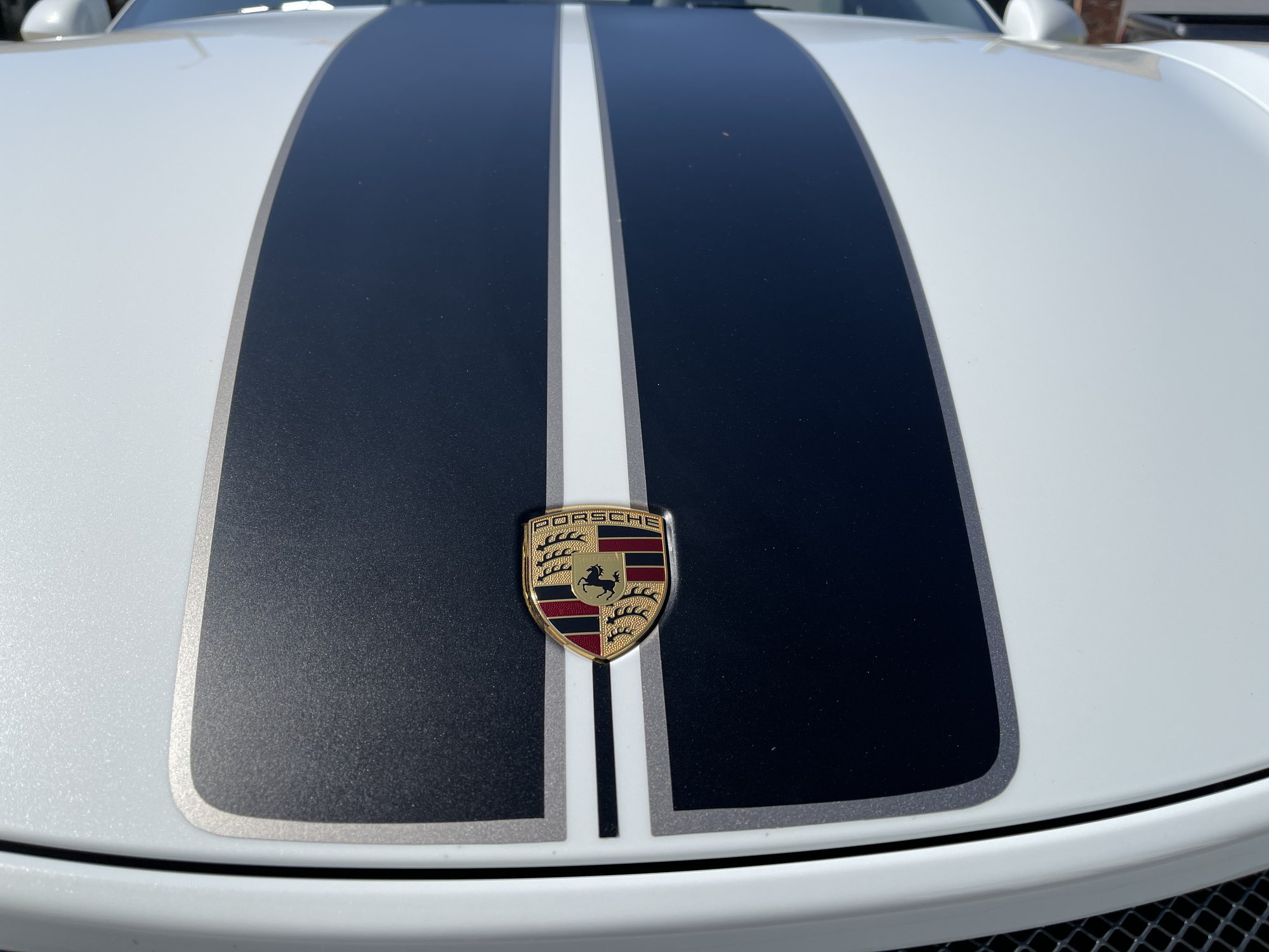 Porsche 911 - 991 GT3 RS 4.0 Side Hood Roof Rear Stripes Kit Decal Sticker