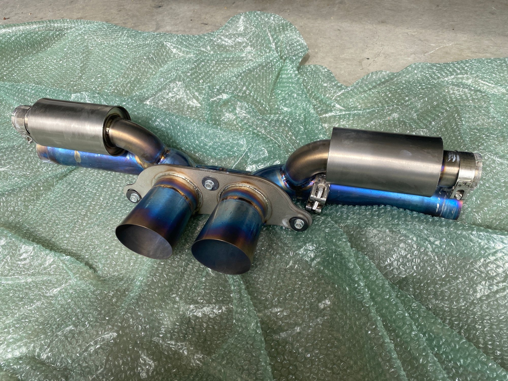 Engine - Exhaust - JCR Titanium Center Bypass (Silenced). - Used - 0  All Models - Rowland Heights, CA 91748, United States