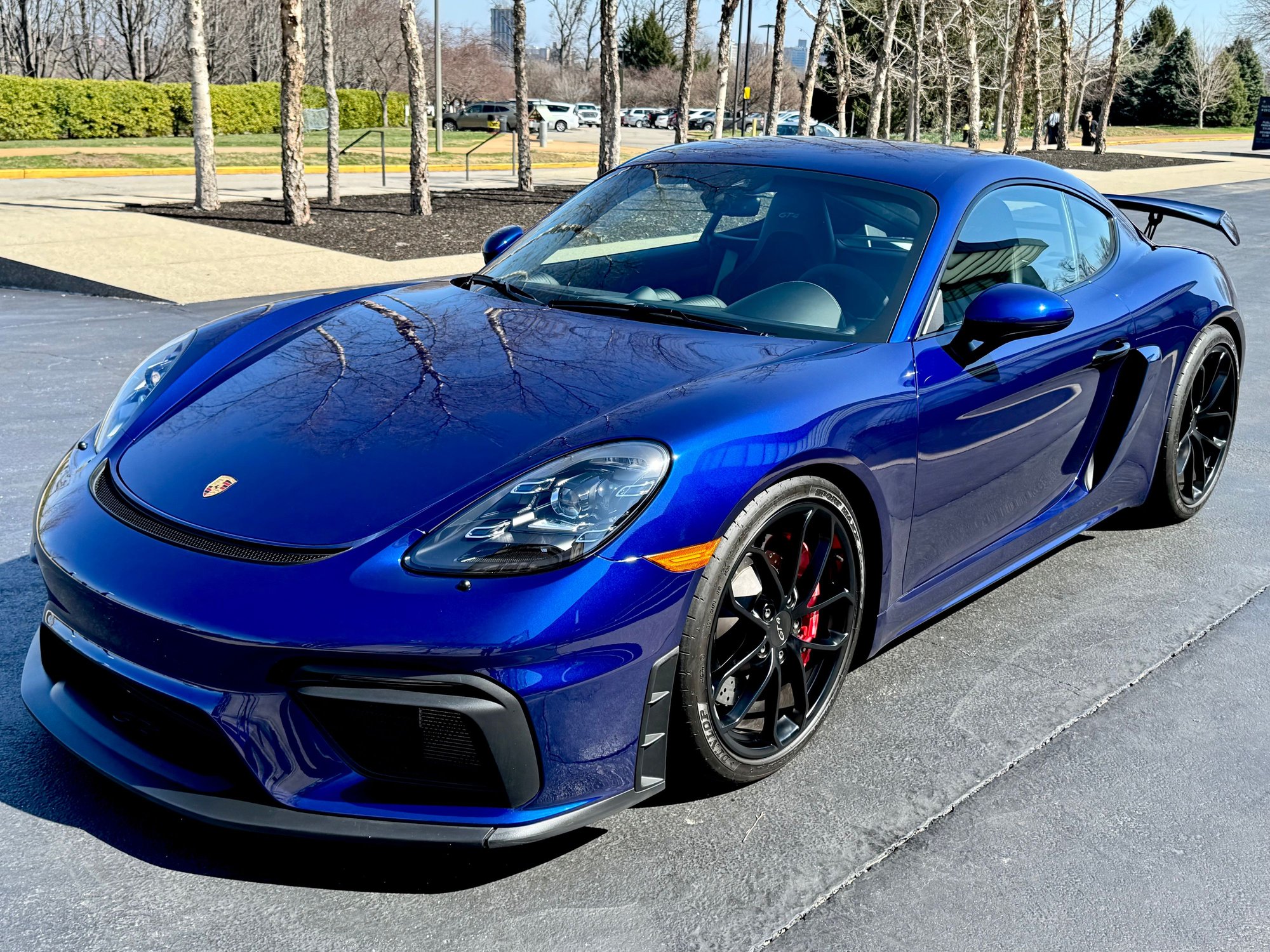 2021 Porsche 718 Cayman - 2021 718 GT4 DeMan 4.5 * PDK * Highly Optioned * No Track Time *  2,400 miles - Used - VIN WP0AC2A80MK289094 - 2,550 Miles - 6 cyl - 2WD - Automatic - Coupe - Blue - Chesterfield, MO 63017, United States