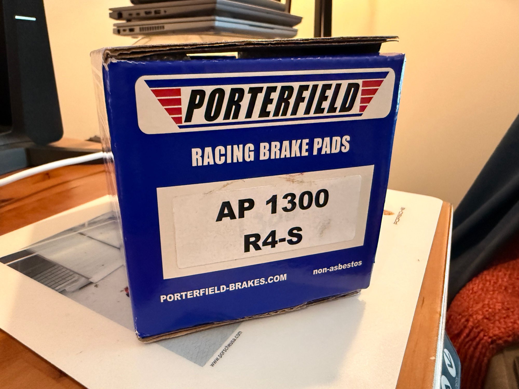 Brakes - Porterfield R4-S Pads - AP1300 - 997 GT3/Turbo Rear - New - Redwood City, CA 94061, United States