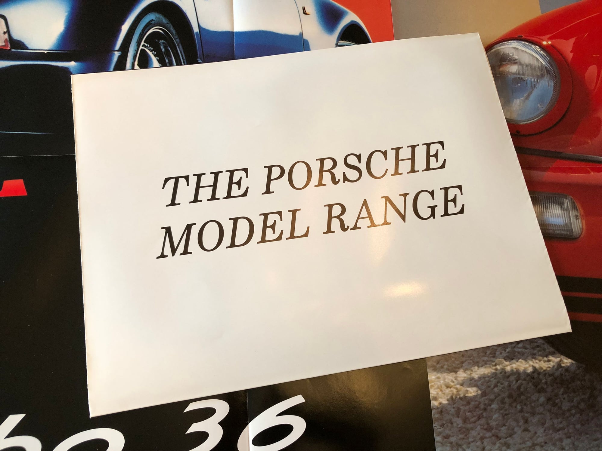 Miscellaneous - 1989/1990 964 Factory Posters - Used - 1989 to 1994 Porsche 911 - London, ON N6K4J5, Canada