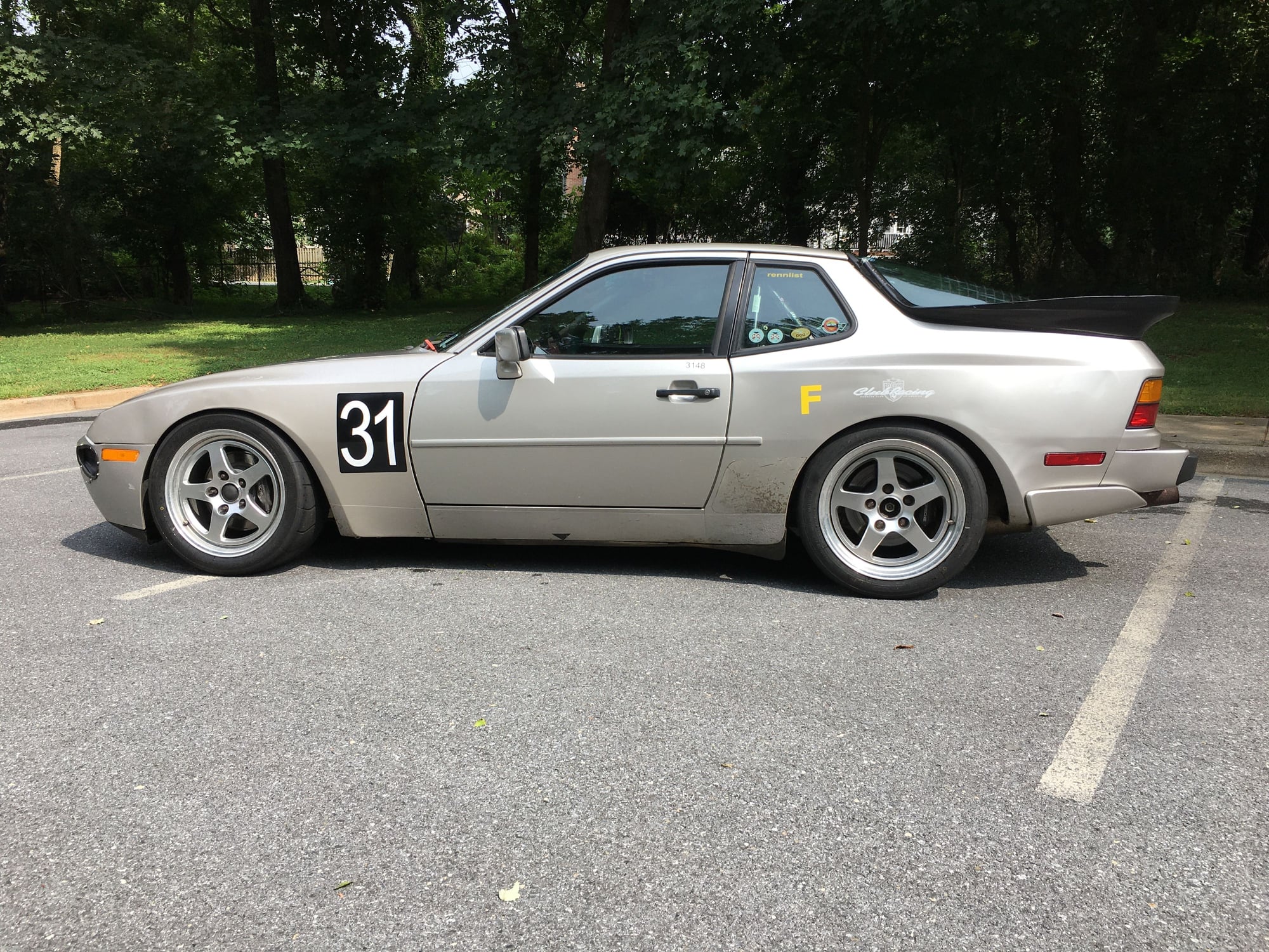 1989 Porsche 944 - FS: 944 TurboS stock-class track car. PCA F-class or SP3 - Long-term owner - Used - VIN WPOAA2954KN151098 - 125,200 Miles - 4 cyl - 2WD - Manual - Coupe - Silver - Rockville, MD 20854, United States
