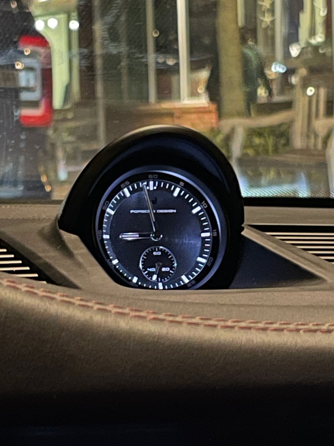 Mine is nice and bright. Much of an upgrade versus that standard sport chrono. 