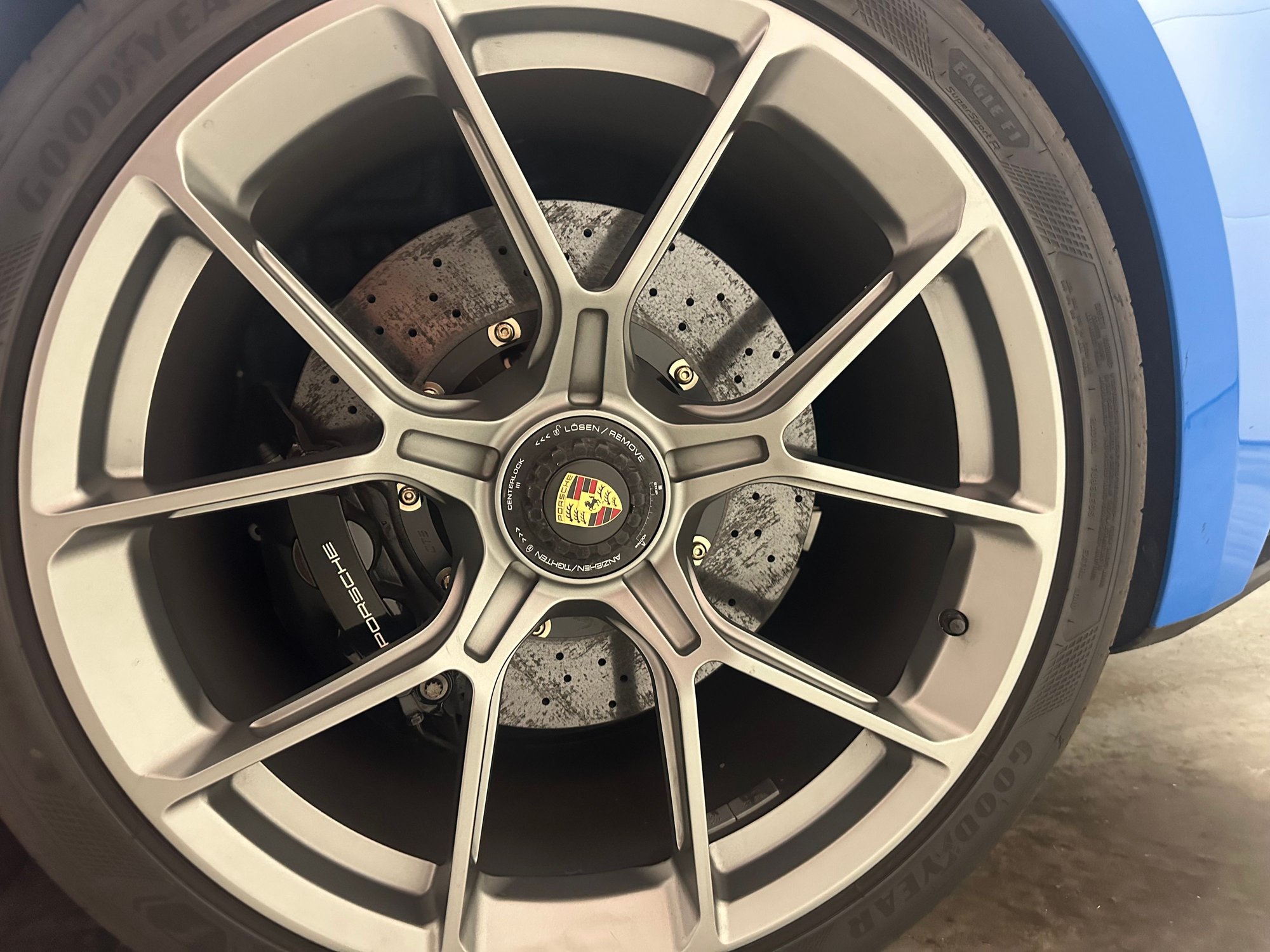 Brakes - CTE CCM Carbon Ceramic Rotors and pads 992 911 - Used - All Years Porsche 911 - Little Rock, AR 72223, United States
