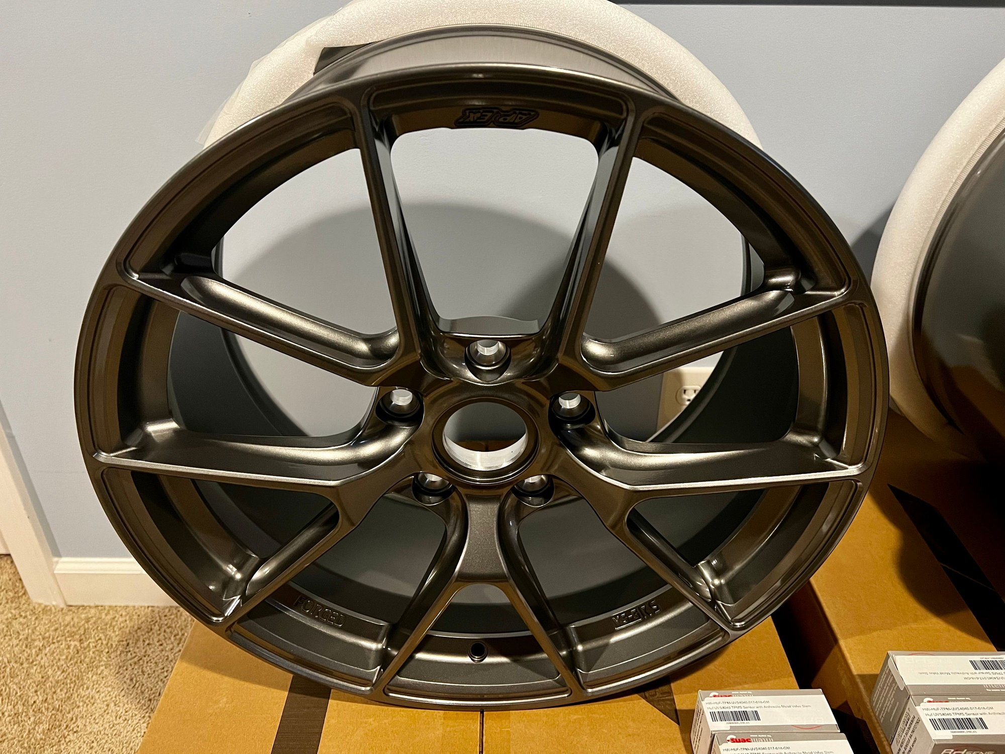 Wheels and Tires/Axles - APEX VS-5RS Anthracite  GT4 / Spyder Wheels  19x9 19x11 BNIB - New - 2020 to 2024 Porsche 718 - Carmel, IN 46033, United States