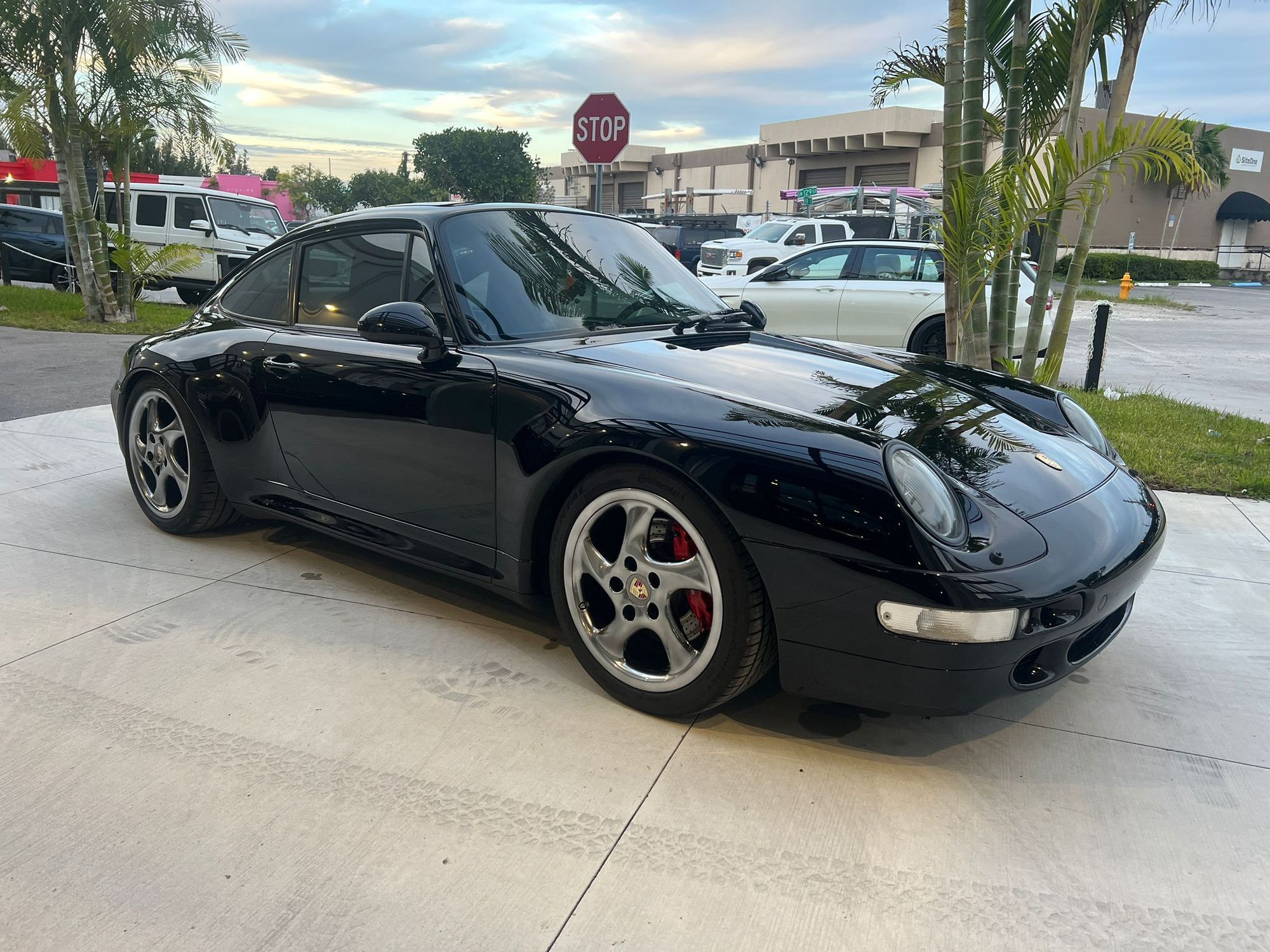 Lights - OEM Porsche 993 Turbo S front air intake with side light - Used - -1 to 2026  All Models - Miami Beach, FL 33140, United States