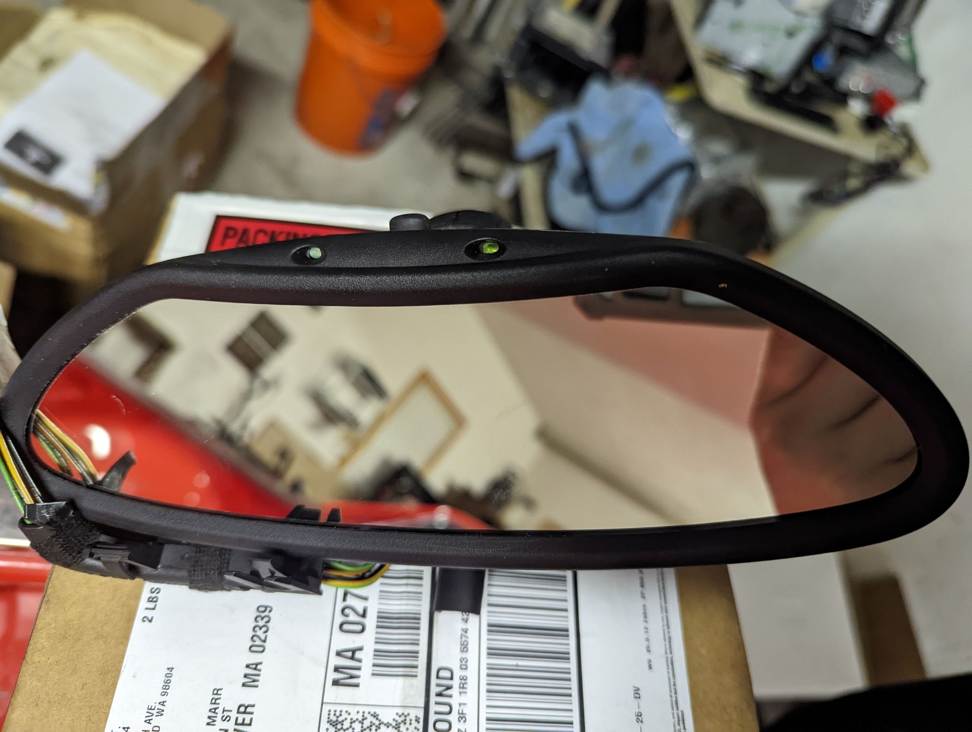 Interior/Upholstery - 996 997 986 987 Autodim Interior Rear View Mirror W/ Rain Sensor - Used - 1999 to 2011 Porsche 911 - 1999 to 2010 Porsche Boxster - 1999 to 2011 Porsche Cayman - Hanover, MA 02339, United States