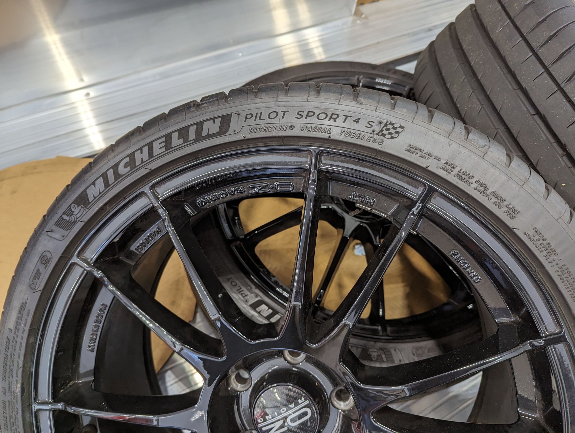 Wheels and Tires/Axles - OZ Ultraleggera HLT black 19x8 wheels with Michelin Pilot Sport 4S - Audi VW BMW Merc - Used - All Years  All Models - San Leandro, CA 94577, United States