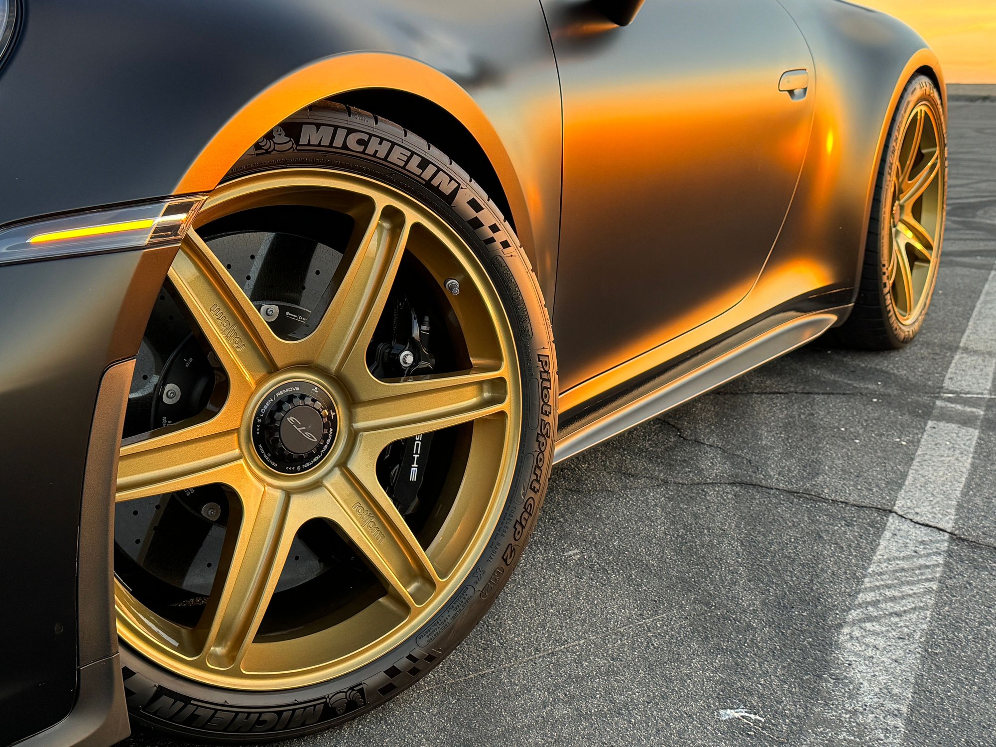 Wheels and Tires/Axles - GT3 992 Rotiform wheels and Michelin Cup 2 tires - Used - 2022 to 2025 Porsche GT3 - Newport Beach, CA 92663, United States