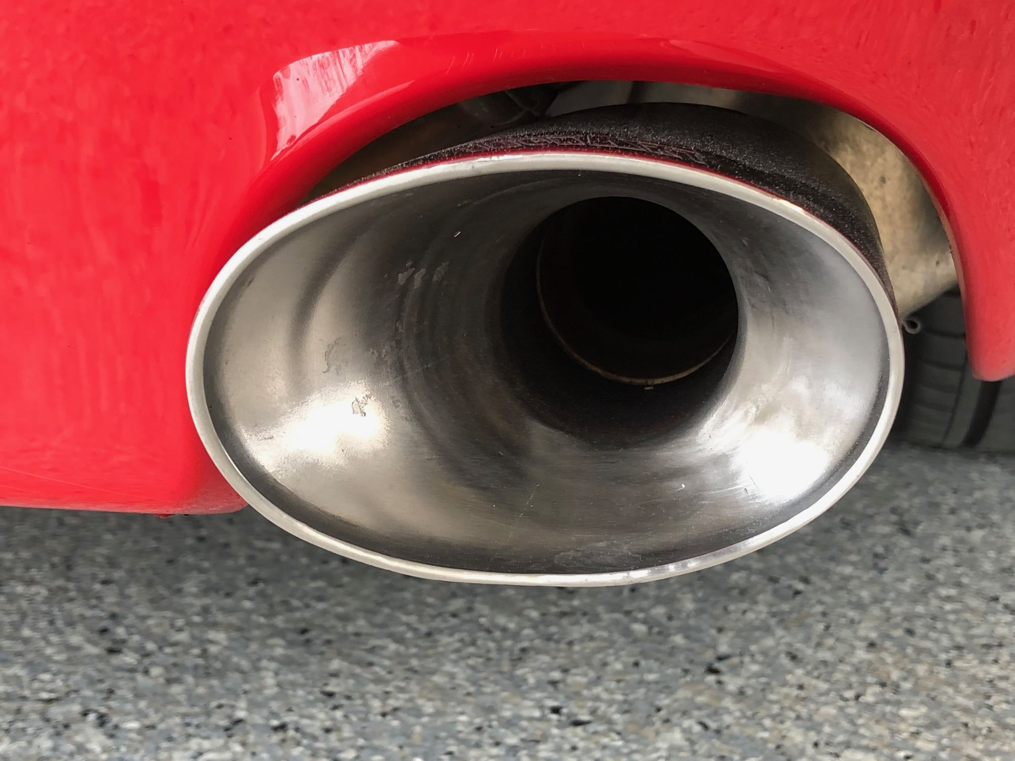 Engine - Exhaust - Wide Oval Exhaust tips for NB 993--TechArt - Used - 1995 to 1998 Porsche 911 - Redlands, Ca, CA 92373, United States