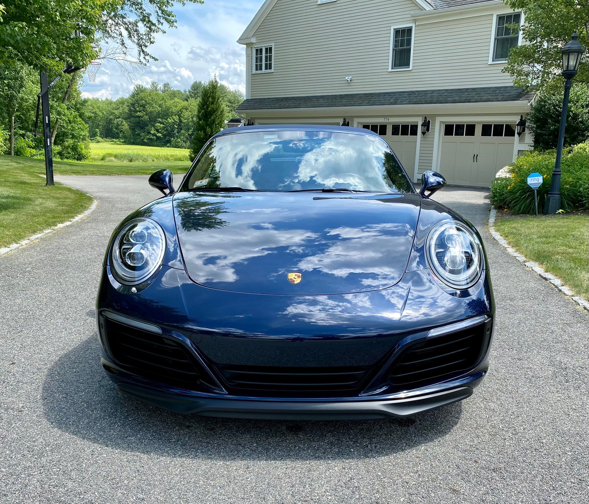 2017 Porsche 911 - 2017 Carrera 4S Cabriolet - Night Blue/Saddle Brown Full Leather - Used - VIN WP0CB2A97HS155807 - 19,650 Miles - 6 cyl - AWD - Automatic - Convertible - Blue - Sudbury, MA 01776, United States