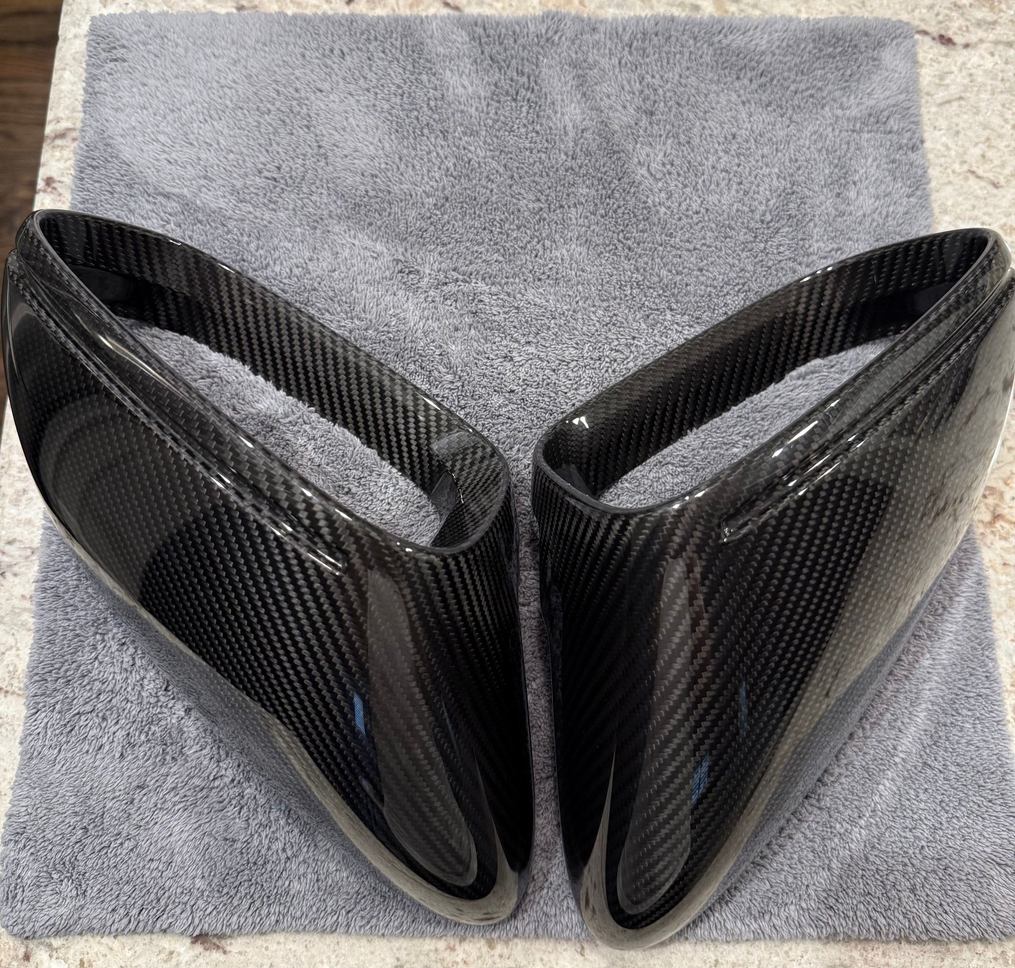 Exterior Body Parts - Carbon Fiber Mirror Caps "Like New" - Used - -1 to 2026  All Models - Lewisville, TX 75056, United States