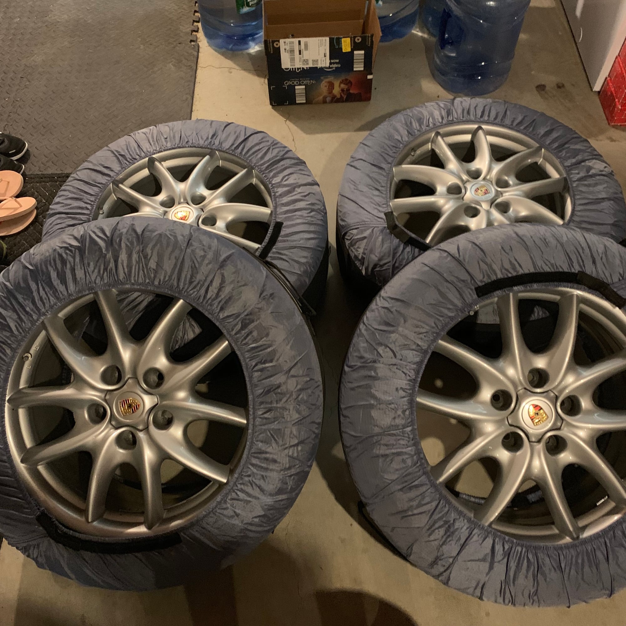 Wheels and Tires/Axles - Cayenne wheels and snow tires - Used - All Years Porsche Cayenne - Windham, NH 03087, United States