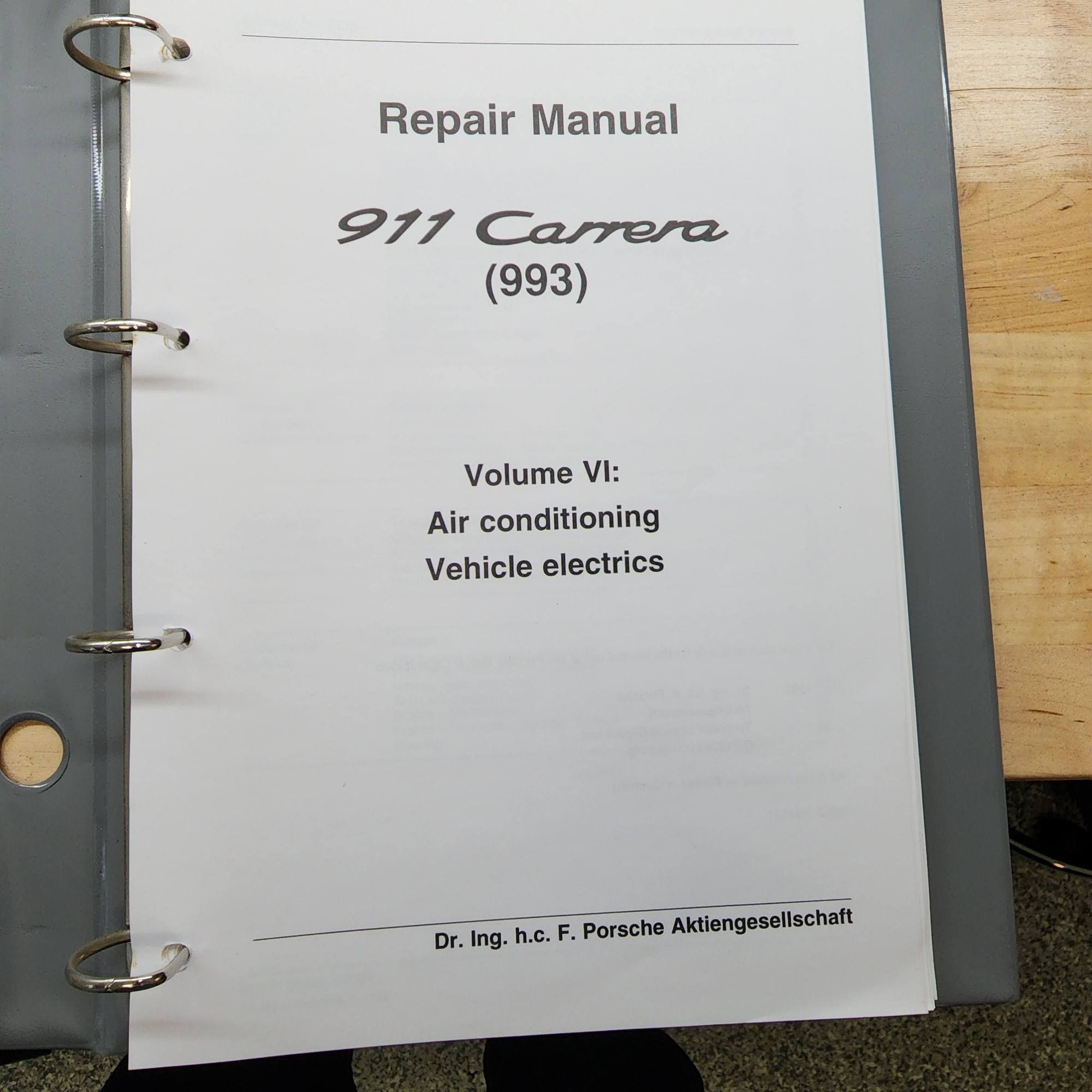 Miscellaneous - Porsche 993 Factory Service Manuals, Complete set - Used - 1995 to 1998 Porsche 911 - Naperville, IL 60563, United States