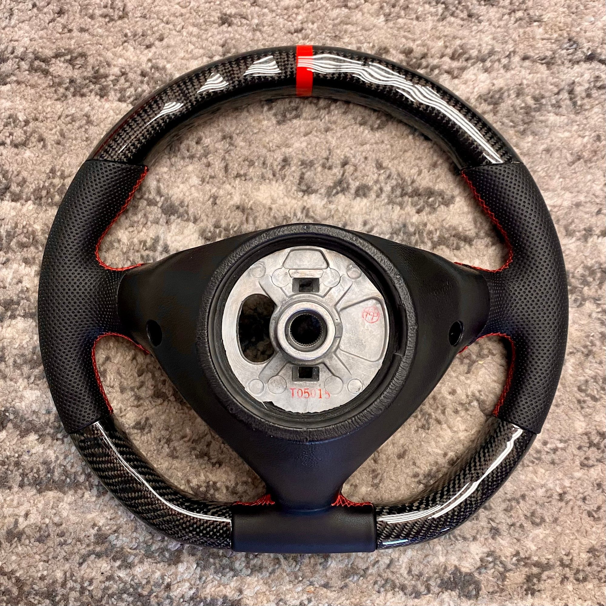 Interior/Upholstery - CUSTOMIZED OEM STEERING WHEEL (986 AND 996 FITMENT) - Used - 1999 to 2005 Porsche 911 - 1996 to 2002 Porsche Boxster - Metro Detroit, MI 48346, United States