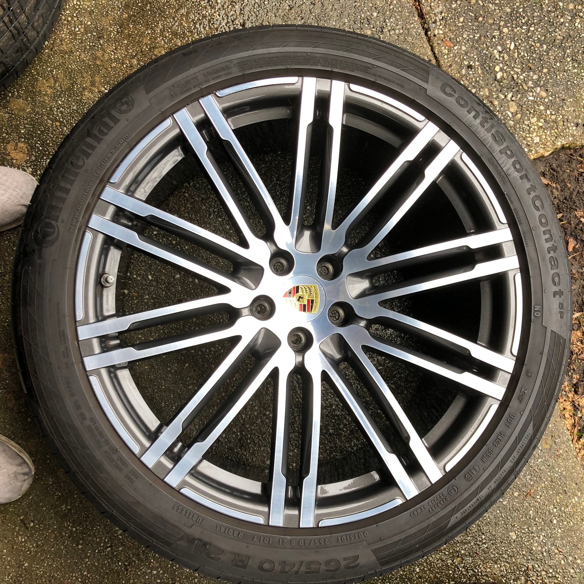 Wheels and Tires/Axles - 21" Turbo Design Wheels Set (Macan) - Used - 2014 to 2019 Porsche Macan - Haddonfield, NJ 08033, United States