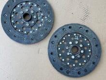 Dual friction discs