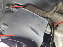 Brake rotor air deflector