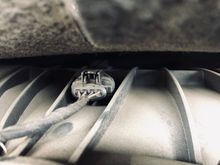 Here’s the sensor on top of plenum 