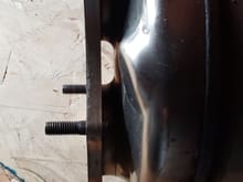 Pipe diameter to mounting plate