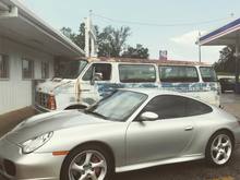 Somewhere in Alabama next to an old RamVan!