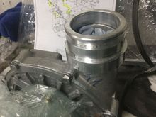 adaptor in situ, has an internal seal but mating to a rough surface