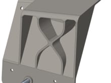 SR Dura&light Cayman Clubsport Roll Cage Reinforced Anchor Kit 3D Design File