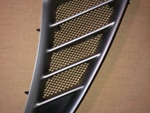 Porsche 987.2 Cayman and Boxster side intake grills OEM look. 