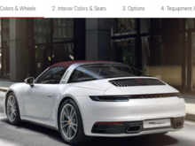 I ordered the clear tail lights and black exhaust tips and 911 on the stern in gloss black.
