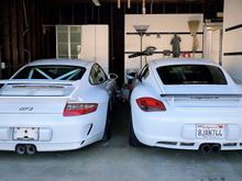 The seller just happened to have purchased a 997.1 GT3, boy did that car drive great..